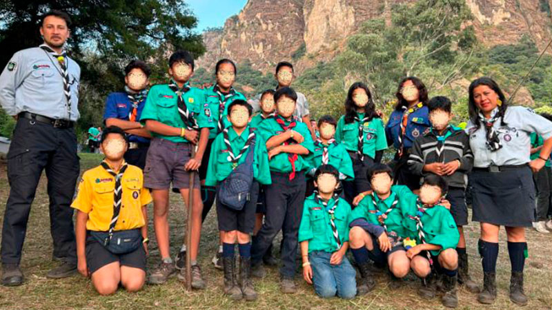 Niñas y niños del DIF Michoacán conviven en Encuentro de Expresión y Arte Scout 