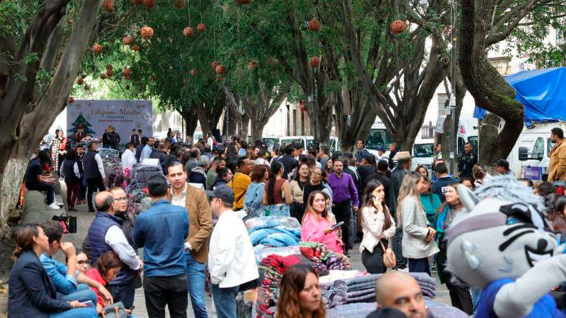 Alfonso Martínez y Paola Delgadillo llevarán abrigo a miles de familias morelianas 