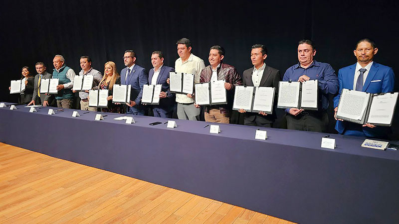 Municipios firman convenio de coordinación para la regulación de establecimientos con venta de alcohol 