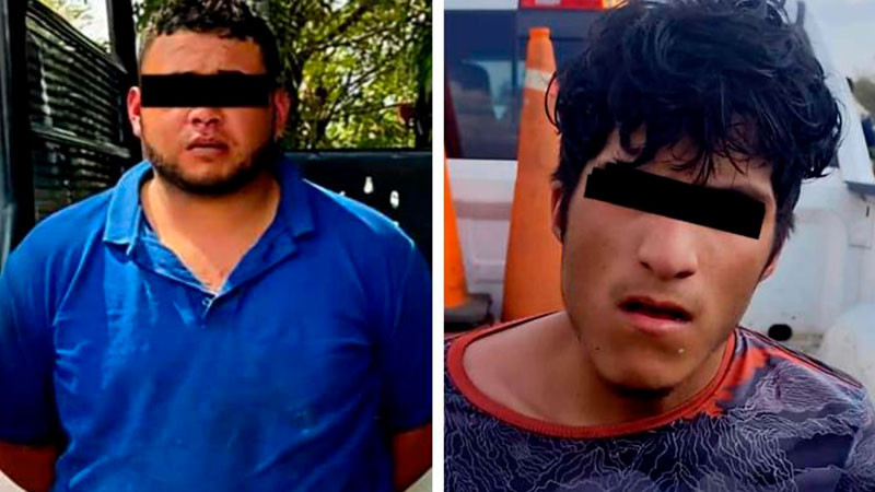 Arrestan a presuntos ladrones en Morelia, Michoacán 