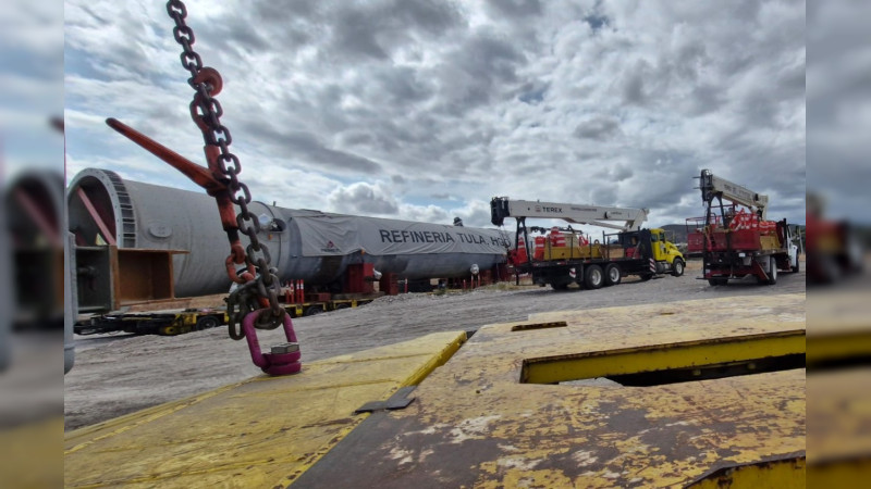 Retoman traslado de calderas a Refinería de Tula, Hidalgo 