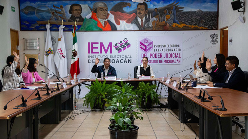 Inicia Proceso Electoral para elegir juzgadoras y juzgadores por voto popular en Michoacán 