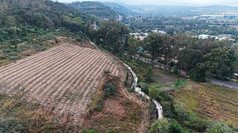 OOAPAS realizará mantenimiento preventivo del canal de la Presa de Cointzio 