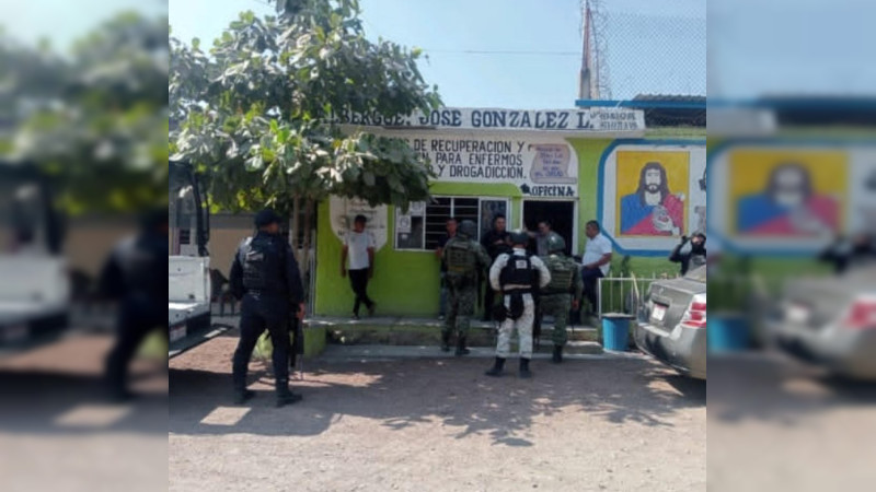 A balazos comando secuestra a interno de centro de rehabilitación en Buenavista, Michoacán 