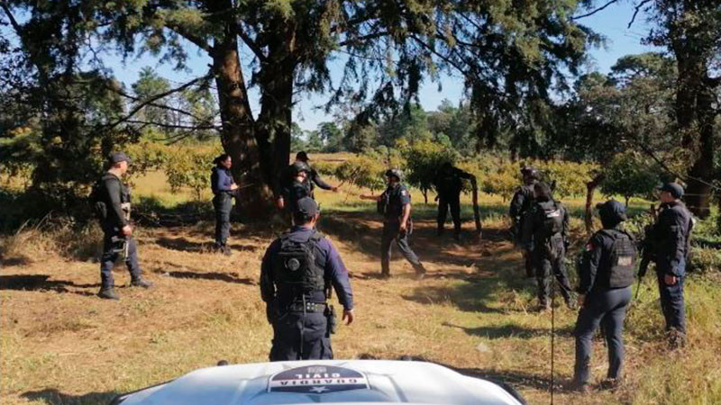 Refuerza la SSP labores operativas para preservar el orden en Tangamandapio, Michoacán  