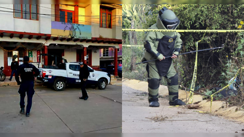 Crimen arrecia ataques en Tangamandapio, Michoacán: En 2 meses, cinco agresiones a autoridades, 5 asesinatos y 3 explosivos asegurados 