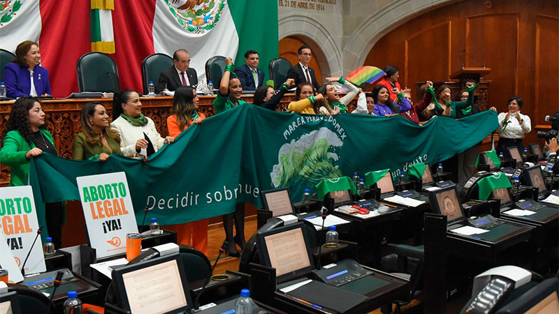 Aprueban despenalización del aborto en el Estado de México 