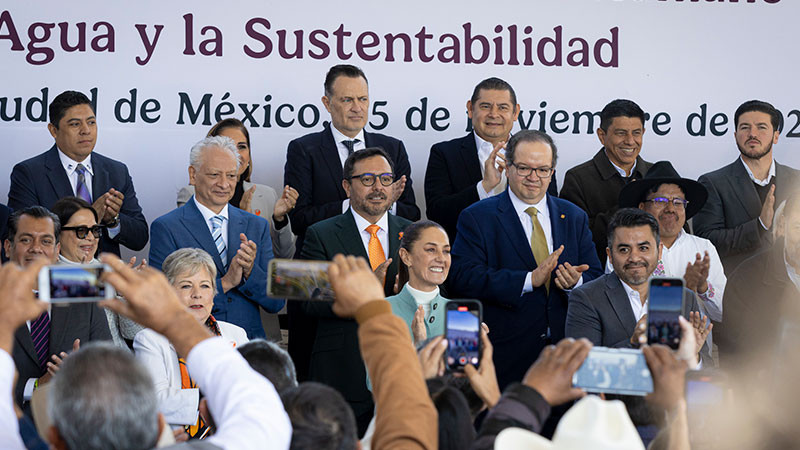 Suscribió Mauricio Kuri el Acuerdo Nacional por el Derecho Humano al Agua y la Sustentabilidad 