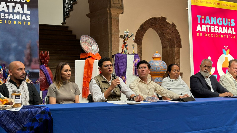 Anuncia Casart el Tianguis Artesanal de Occidente en Michoacán 