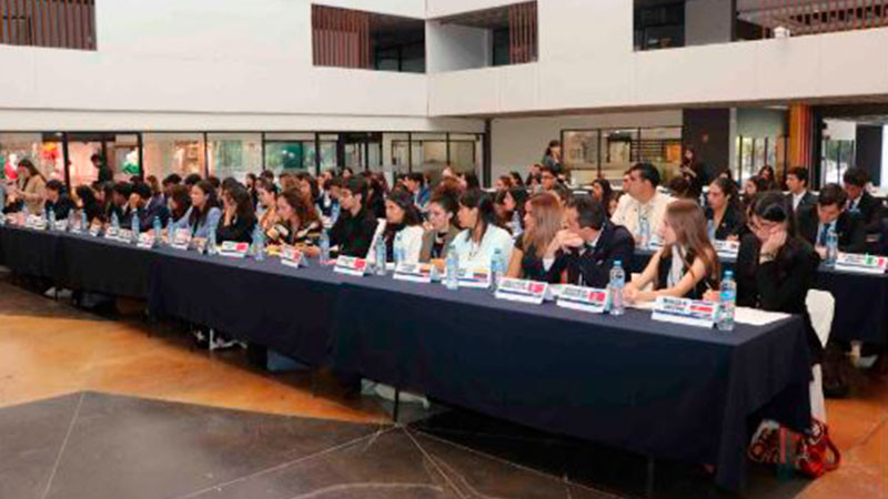 Estudiantes debaten en el Modelo de las Naciones Unidas-UAG 2024  