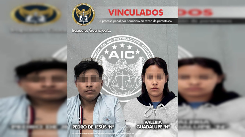 Vinculan a proceso a padres de familia por privar de la vida a su hijo en Irapuato, Guanajuato 