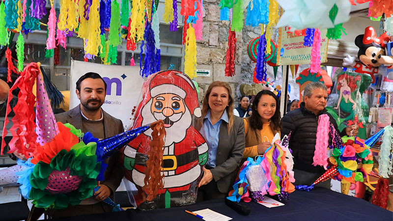 Piñatas que cuentan Historias; Gobierno de Morelia anuncia la 10ª Expo de la Piñata 