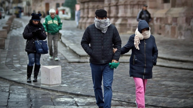 Frente frío 11 causará lluvias y chubascos en norte y noreste de la República Mexicana 