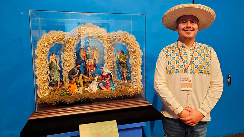 Cinco artesanos michoacanos ganan Concurso Nacional de Nacimientos 