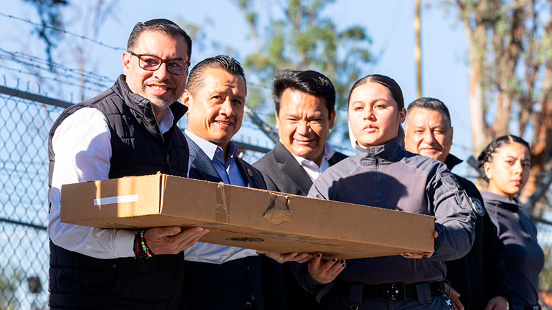 Con Fortapaz se construye un Michoacán más seguro: Torres Piña