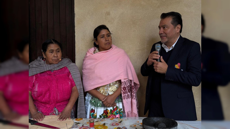 Cocineras tradicionales de Michoacán comparten sus sabores y saberes en Italia  