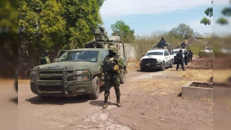 Tres abatidos en enfrentamiento con fuerzas de seguridad en Buenavista, Michoacán 