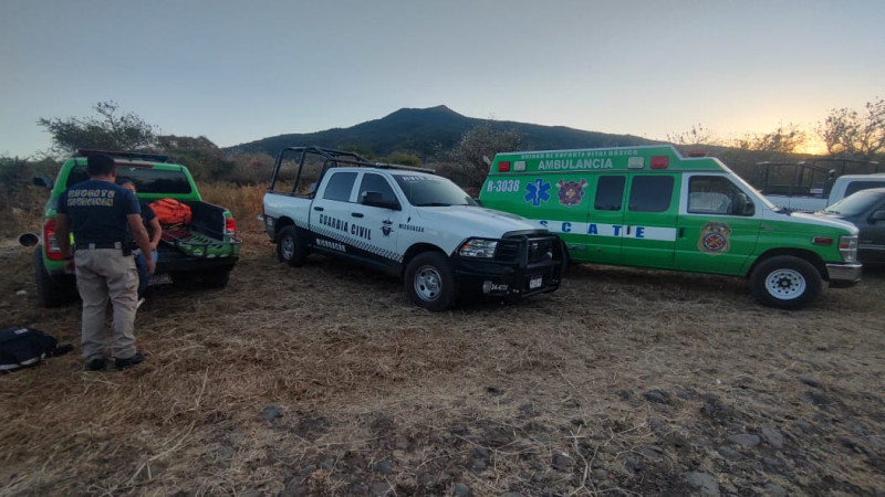 Hombre pierde la vida al caer en una barranca en Zamora, Michoacán  