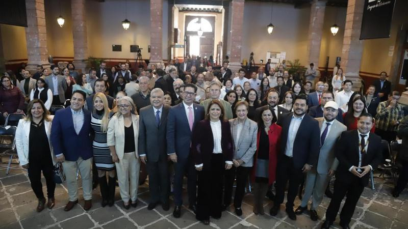 Realiza Congreso de Michoacán conferencia para informar sobre nuevo sistema de pensiones en México 