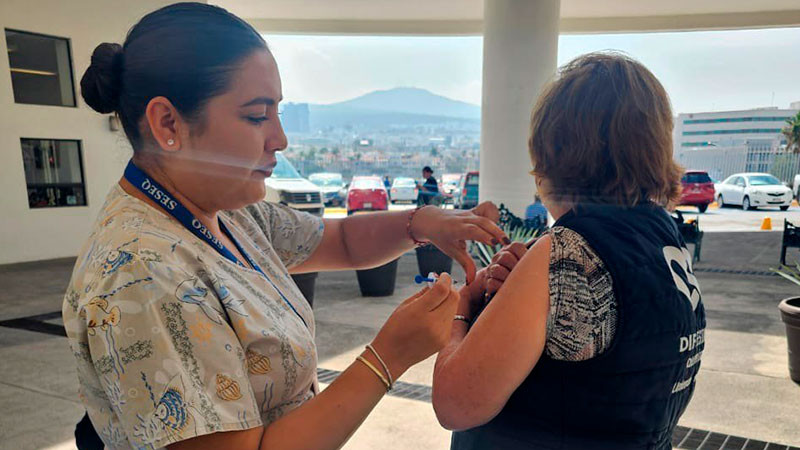 Aplicadas en Querétaro 315 mil 357 dosis de vacuna contra influenza 