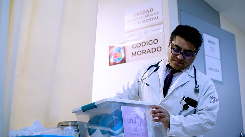 Reconoce Issste a clínicas y hospitales por aplicación del Código Morado para el manejo integral de la salud mental 