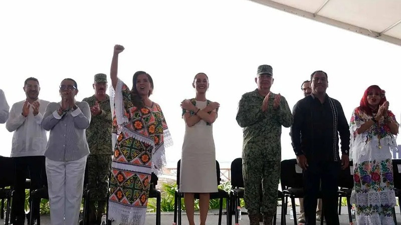 Va Claudia Sheinbaum por impulsar al Tren Maya como el gran destino turístico del mundo 