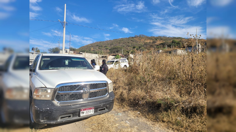 Localizan los cuerpos sin vida de dos hermanos en Tarímbaro, Michoacán