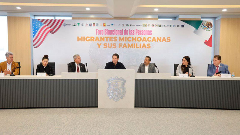 Reconoce Alfonso Martínez a migrantes michoacanos 