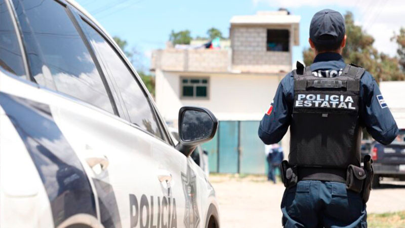 Policías de Hidalgo protestan por recorte a su aguinaldo  