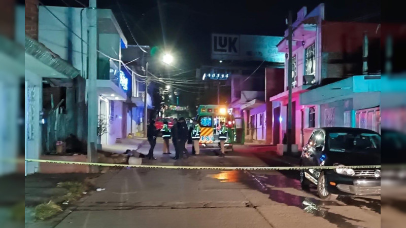 Un homicidio en Uruapan, Michoacán 