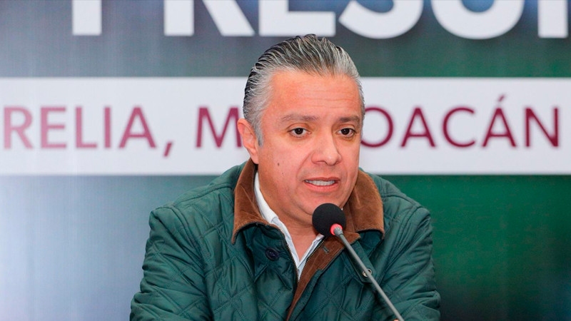 Gobierno de Michoacán pagó sueldos, aguinaldos y prestaciones sin retrasos: Navarro García 