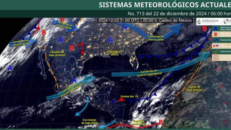 Regresan las lluvias a la mayor parte del país este domingo; heladas continúan 