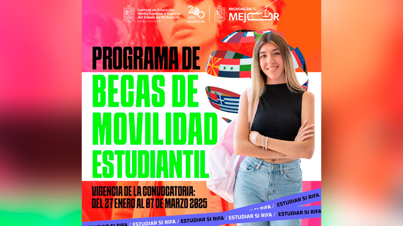 ¡Atención! Ya hay fecha para la convocatoria de becas de movilidad estudiantil 