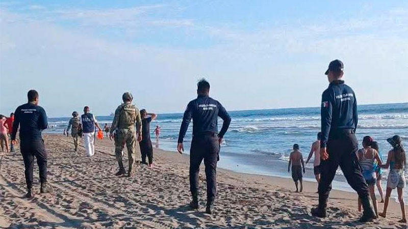  Para seguridad de visitantes, Policía Turística refuerza operativos en Playas de Lázaro Cárdenas 