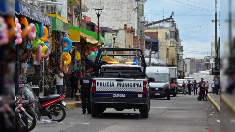 Dos muertos y dos heridos en balacera en pleno centro de Zamora, Michoacán 