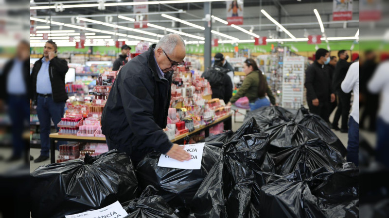 “Operación Limpieza”: Aseguran 3 millones de mercancía de procedencia ilegal en Baja California 