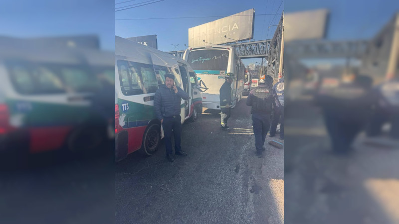 Accidente en la México-Pachuca deja 7 lesionados 