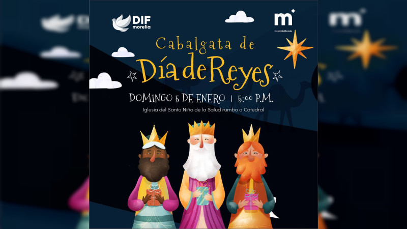 Falta poco para la Cabalgata de Día de Reyes en Morelia 