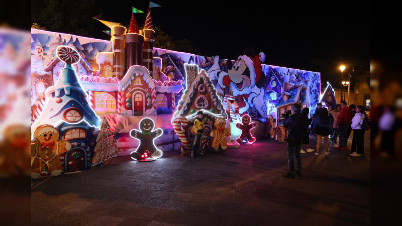 Espectáculos infantiles se presentan en la Villa Navideña del SEDIF Querétaro 