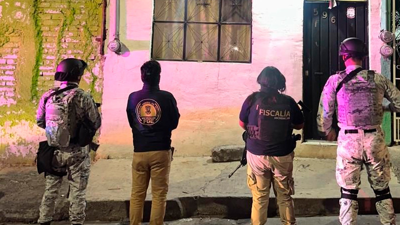 En Morelia, Michoacán, asegura la FGE, Michoacán 755 dosis de narcótico y detiene a una persona 