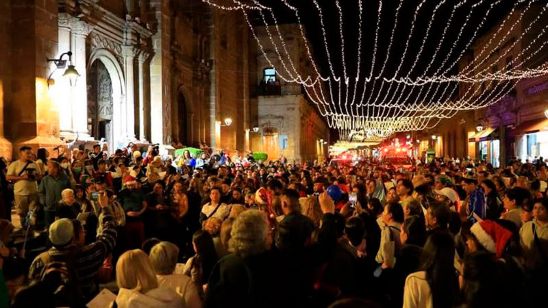 Con más de 50 mil asistentes cerró la Navidad Mágica en Morelia 