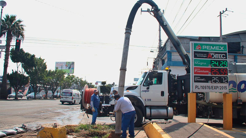  En 2024, OOAPAS Morelia realizó significativo programa de obras hidráulicas y sanitarias 