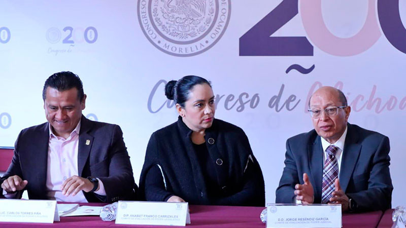 Comité Estatal de Evaluación para elecciones del Poder Judicial local, en trabajo permanente 