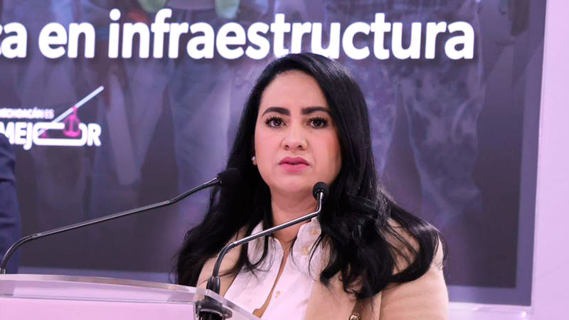 Michoacán consolida su desarrollo con inversión pública histórica: Gladyz Butanda 