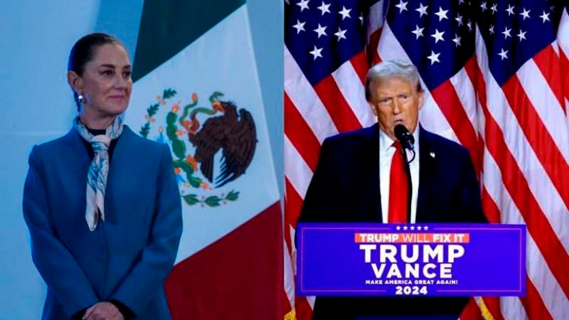 Sheinbaum responde a declaraciones de Trump sobre que México es gobernado por el crimen organizado 