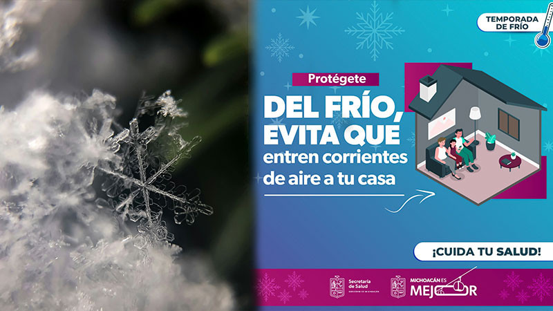 Sigue estos consejos del sector salud para protegerte del frío en tu hogar 