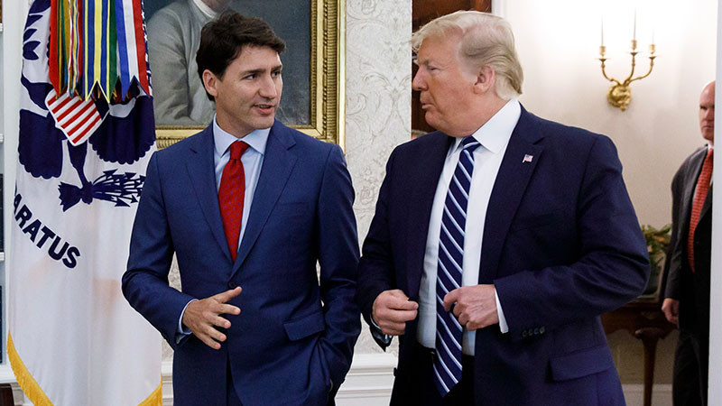 Acusa Trudeau a Trump de usar conexión de Canadá para distraer del daño de los aranceles 