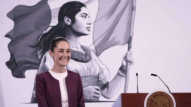 Presidenta de México anuncia remodelación del aeropuerto internacional de la Ciudad de  México 