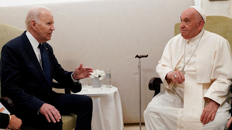 Otorga Biden la Medalla Presidencial de la Libertad con Distinción al Papa Francisco 