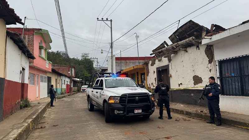 SSP Michoacán lleva a cabo recorridos de monitoreo y vigilancia en la región Coalcomán, tras sismo  